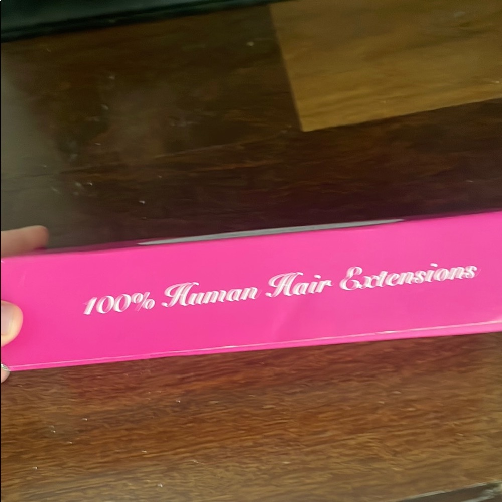 Balayage Blonde Halo Hair Extensions - Natural Ombre - Picture 3 of 5